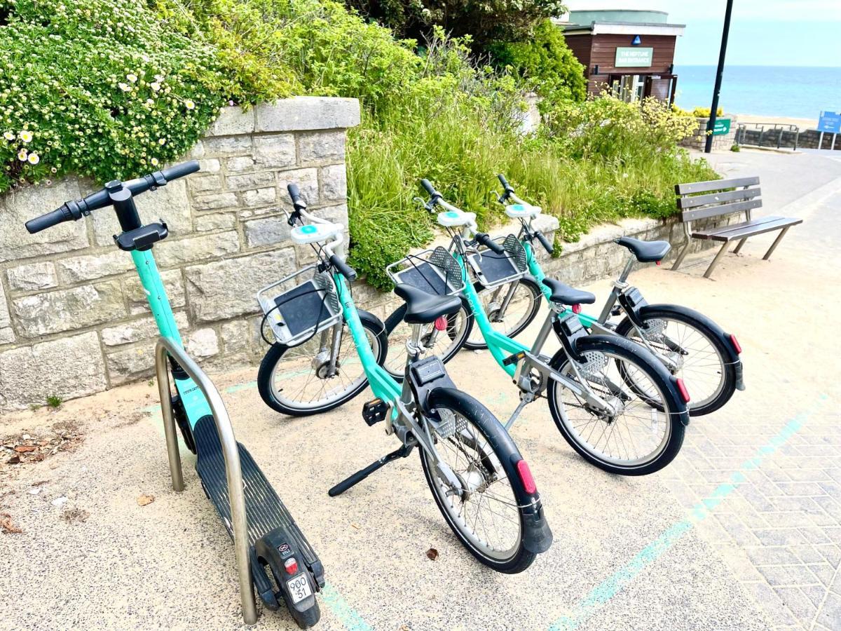 Sea View Family Stay By Beach Gym & Parking Bornemouth Extérieur photo