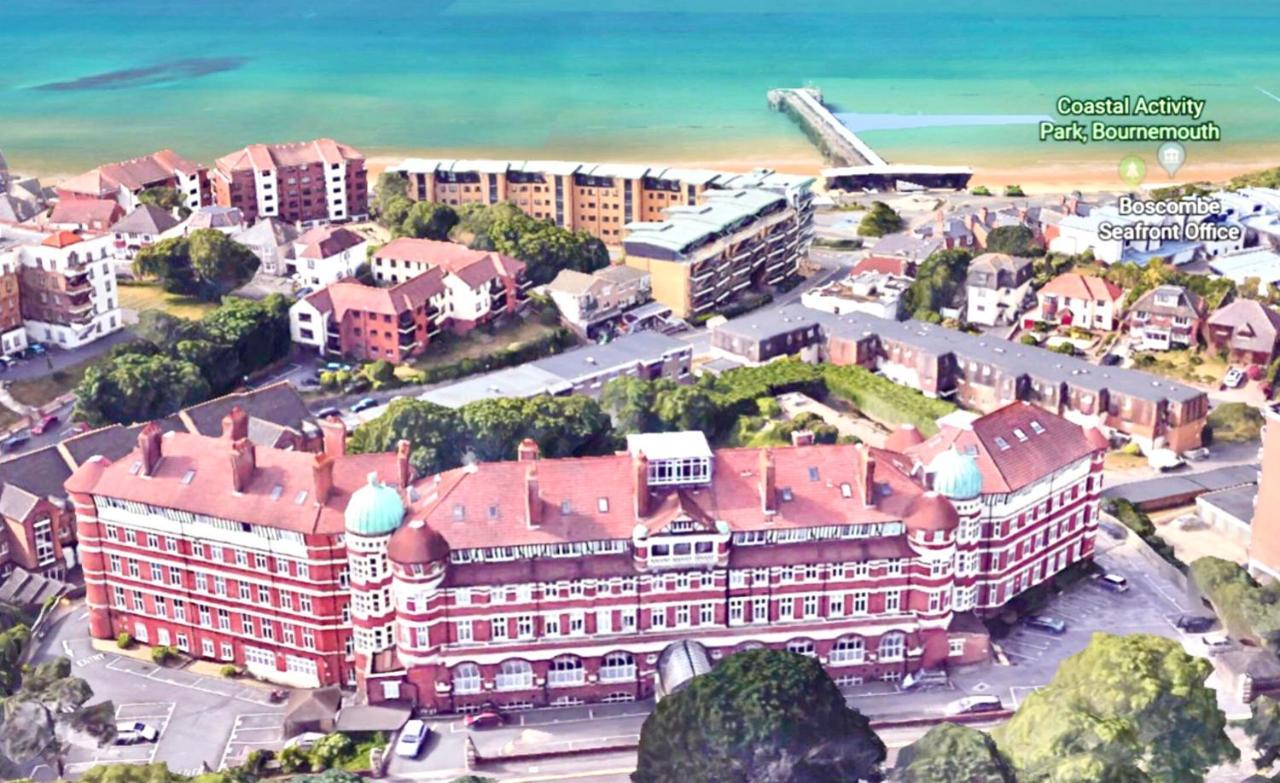 Sea View Family Stay By Beach Gym & Parking Bornemouth Extérieur photo