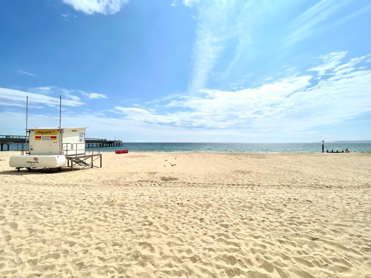 Sea View Family Stay By Beach Gym & Parking Bornemouth Extérieur photo