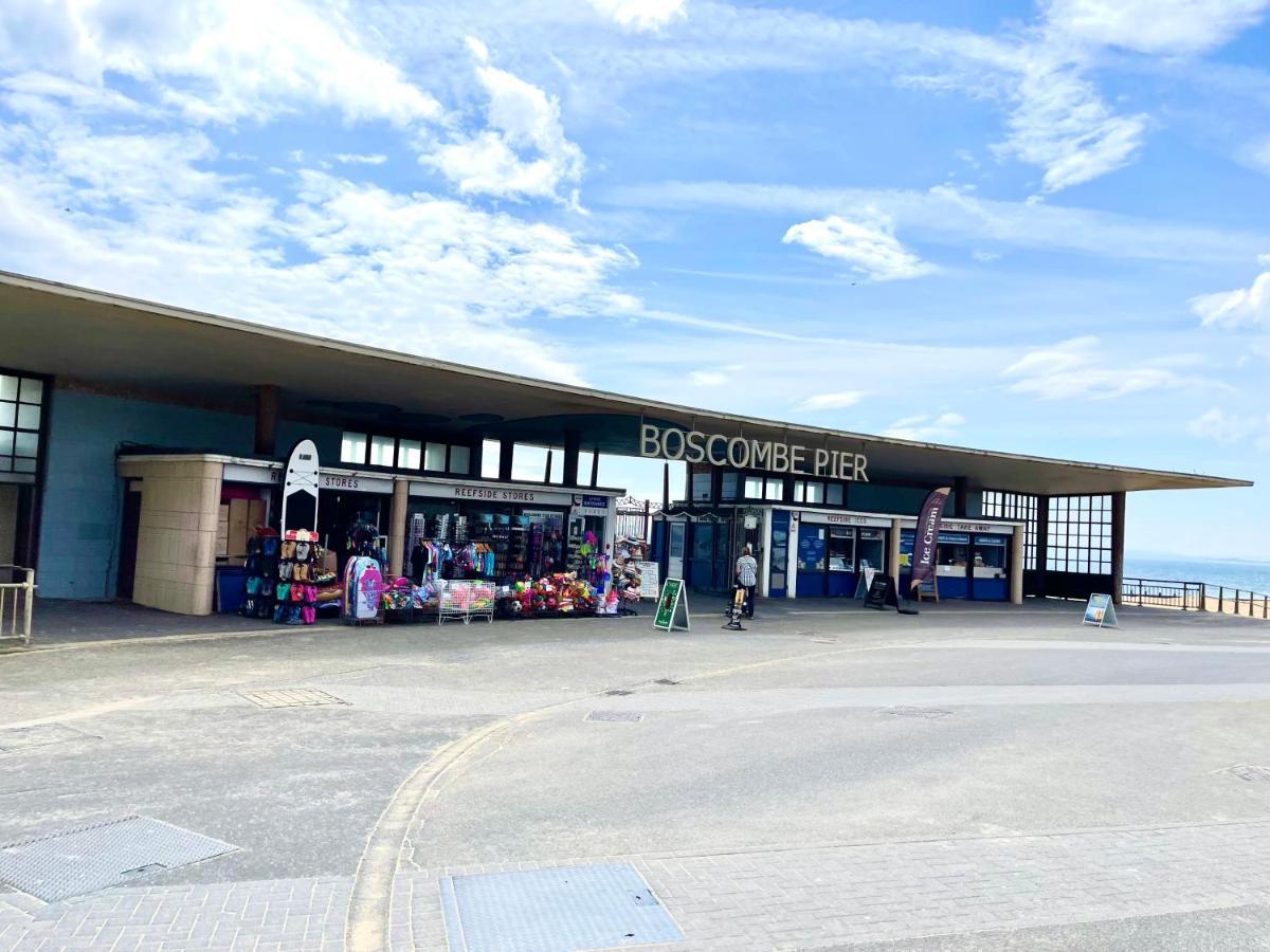 Sea View Family Stay By Beach Gym & Parking Bornemouth Extérieur photo