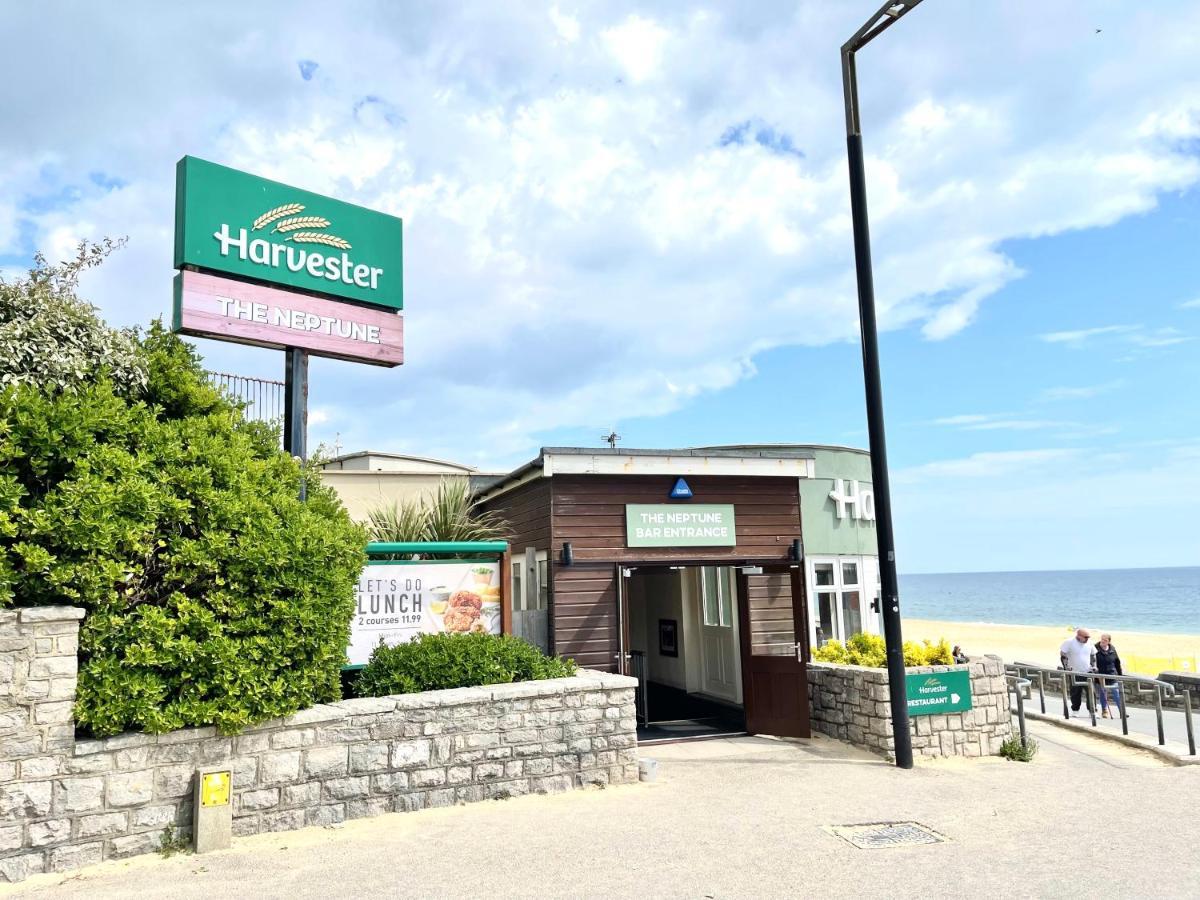 Sea View Family Stay By Beach Gym & Parking Bornemouth Extérieur photo