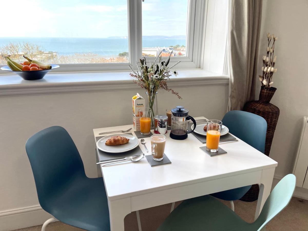 Sea View Family Stay By Beach Gym & Parking Bornemouth Extérieur photo